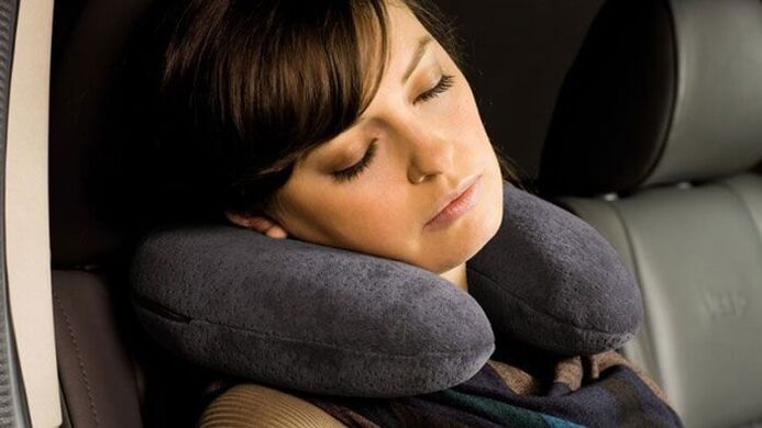 A pillow for the prevention of neck osteochondrosis