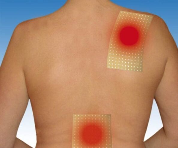 Patch for back pain