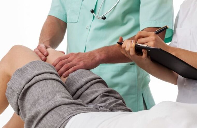 Diagnosis of knee joint