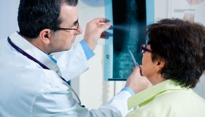 Radiography as a method of diagnosis of cervical osteochondrosis